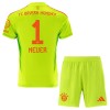 Maillot de Gardien FC Bayern Munich Manuel Neuer 1 Domicile 2024-25 Pour Enfant